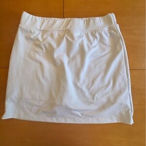 J Crew M white athletic skort Pickleball golf tennis